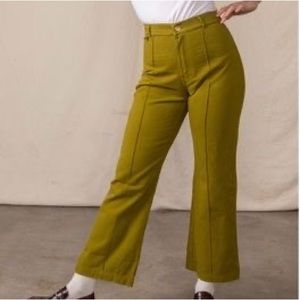 XL Big Bud Press Western Pants in Olive Green